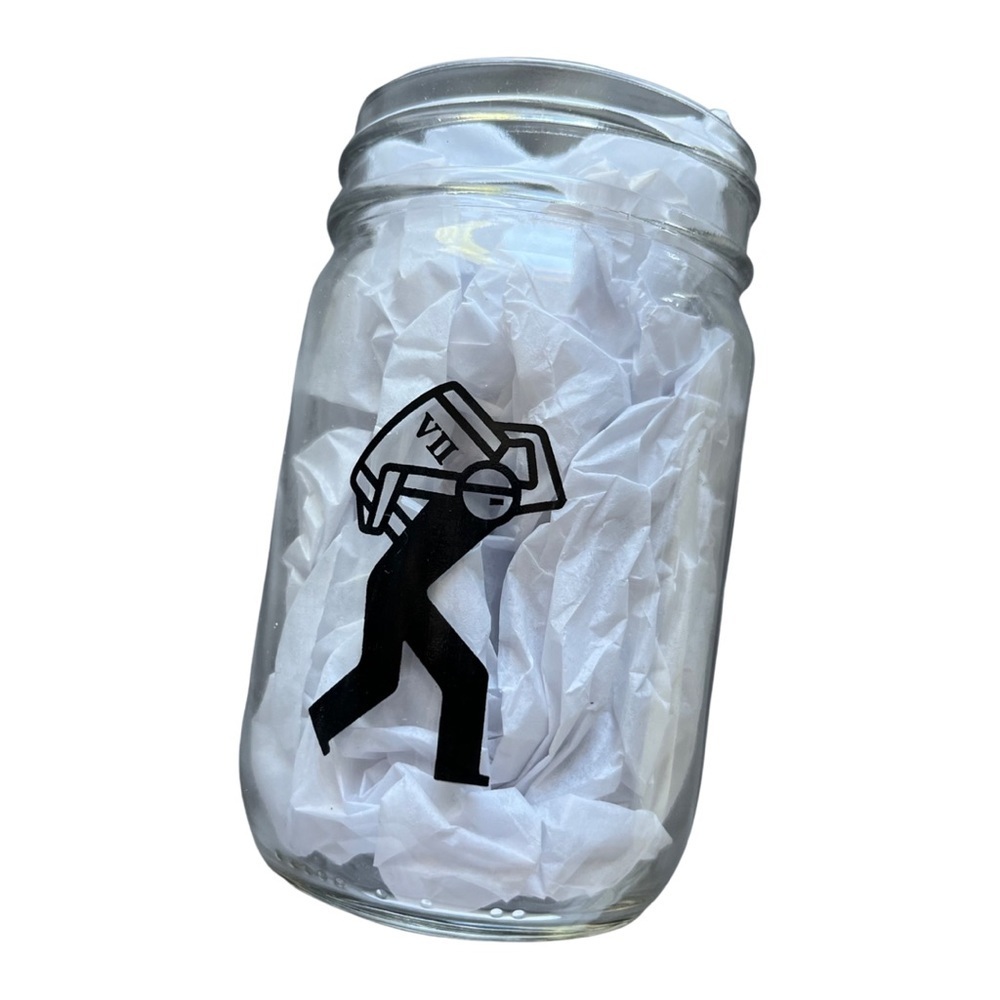 Jameson Glass Mason Jar